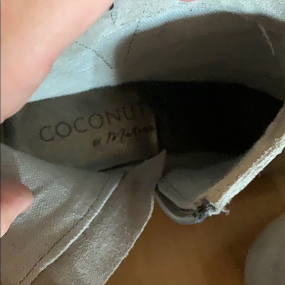 Grey suede booties - Picture 5 of 5